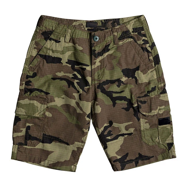 Bigger Pockets Khaki Cargo Shorts